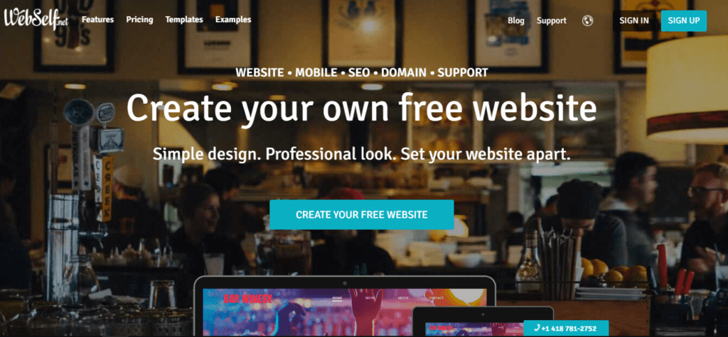 WebSelf.net Review | Page Concept