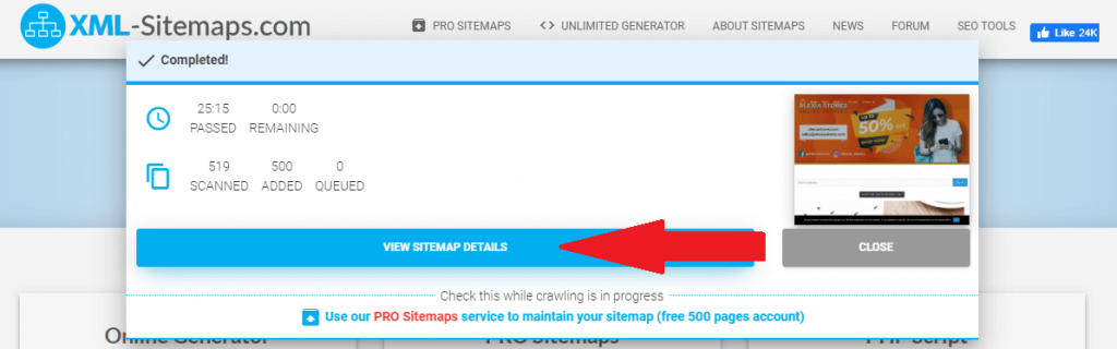 Create an XML Sitemap For Free 