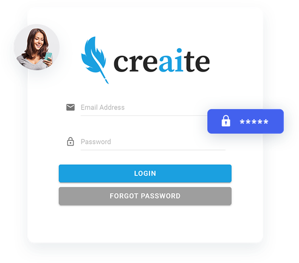 Creaite Review Page Concept